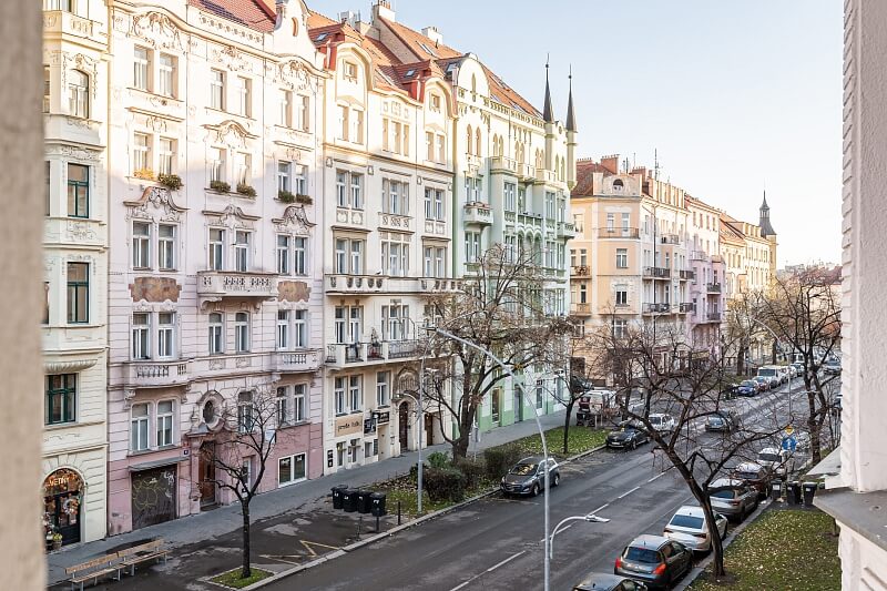 Žitomírská, Vršovice - Prague 10 | Rent, Apartment One-bedroom (2+kk), 53 m²