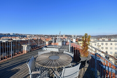 Terronská, Bubeneč - Prague 6 | Rent, Apartment One-bedroom (2+kk), 103 m²