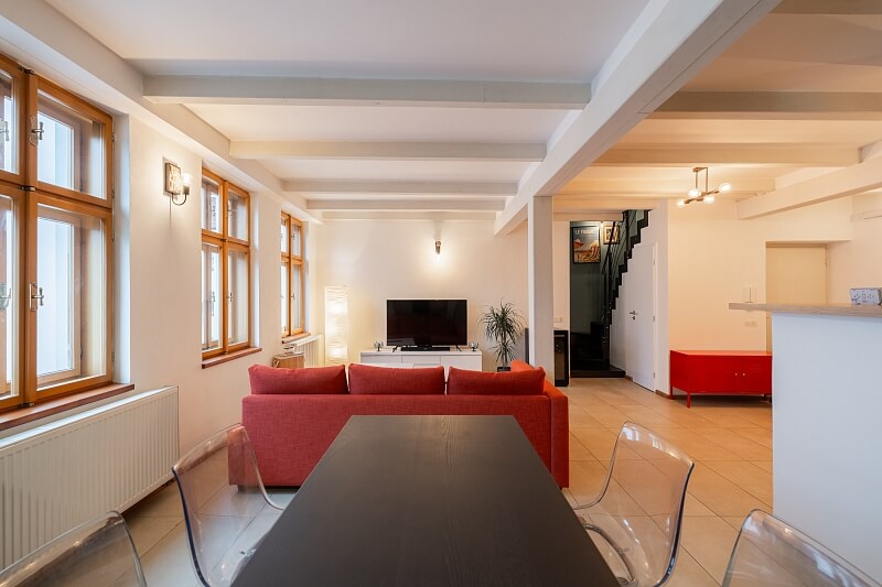 Karlovo náměstí, Nové Město - Prague 2 | Rent, Apartment Two-bedroom (3+kk), 110 m²