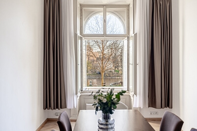 Janáčkovo nábřeží, Malá Strana - Prague 5 | Rent, Apartment Two-bedroom (3+1), 114 m²