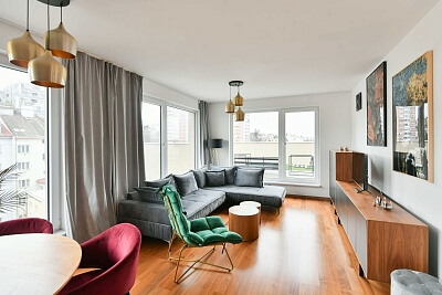 U Plynárny, Michle - Praha 10 | Pronájem, Byt 3+kk, 111 m²