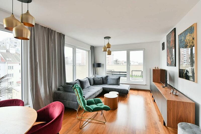 U Plynárny, Michle - Praha 10 | Pronájem, Byt 3+kk, 111 m²