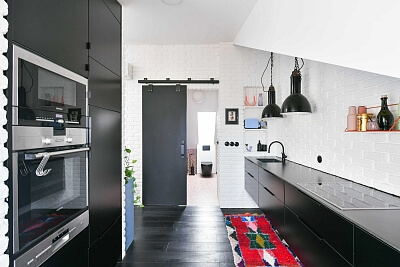 Krásova, Žižkov - Prague 3 | Rent, Apartment One-bedroom (2+kk), 67 m²