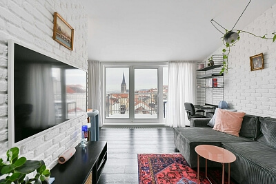 Krásova, Žižkov - Praha 3 | Pronájem, Byt 2+kk, 67 m²