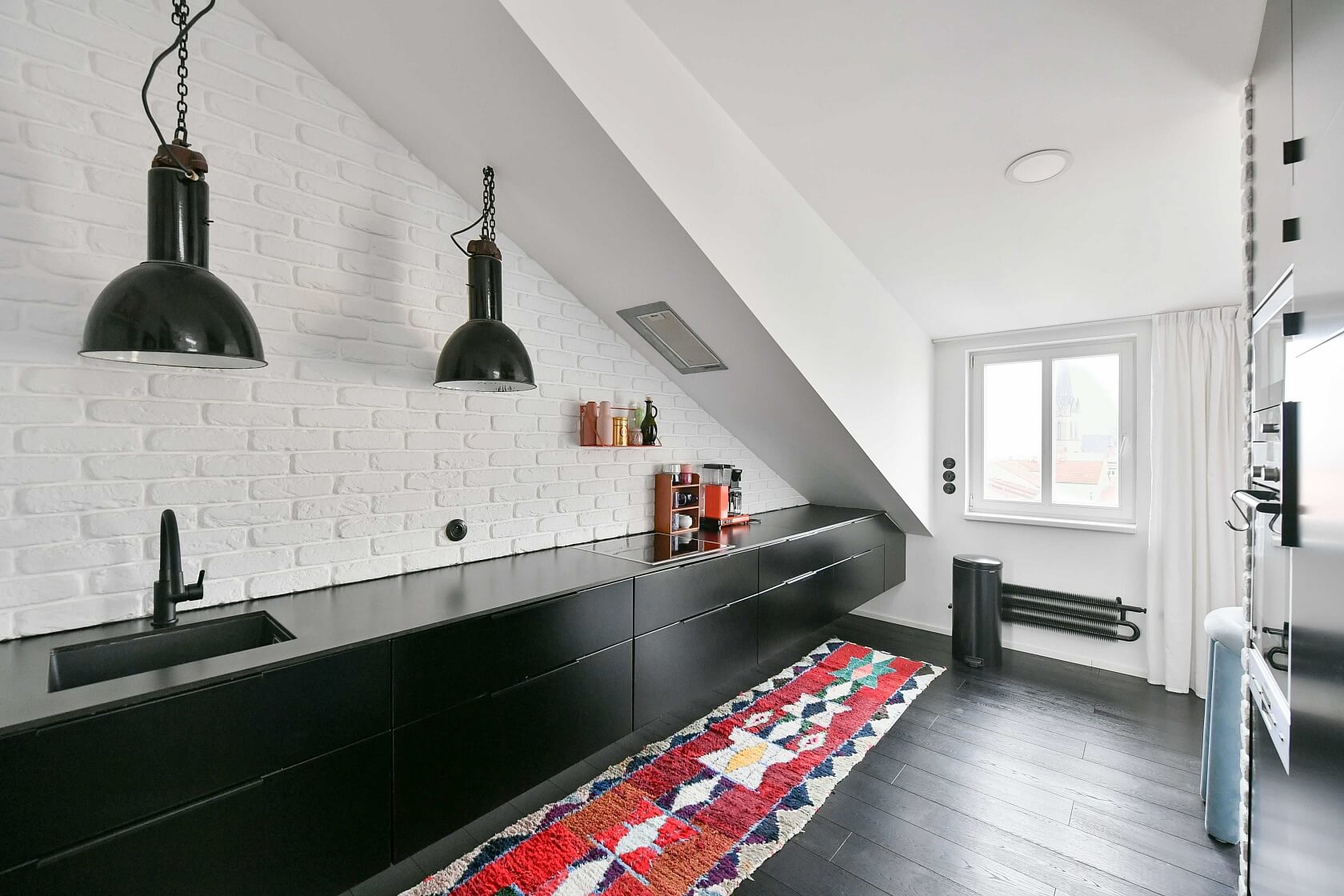 Krásova, Žižkov - Prague 3 | Rent, Apartment One-bedroom (2+kk), 67 m²