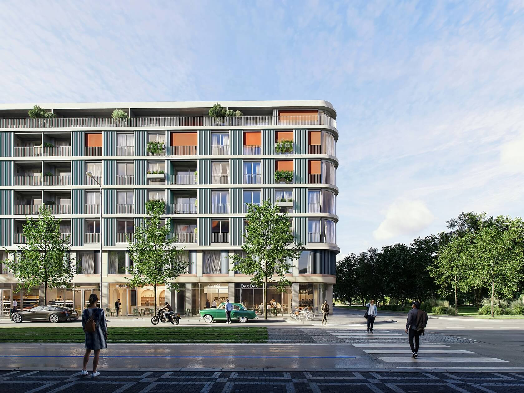 Sokolovská, Karlín - Prague 8 | Rent, Apartment One-bedroom (2+kk), 49 m²