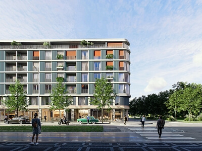 Sokolovská, Karlín - Prague 8 | Rent, Apartment One-bedroom (2+kk), 84 m²