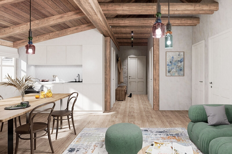 Bedřichov - Jablonec nad Nisou | Sale, Apartment Three-bedroom (4+kk), 70 m²