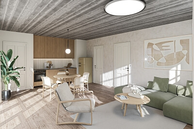 Bedřichov - Jablonec nad Nisou | Sale, Apartment One-bedroom (2+kk), 71 m²