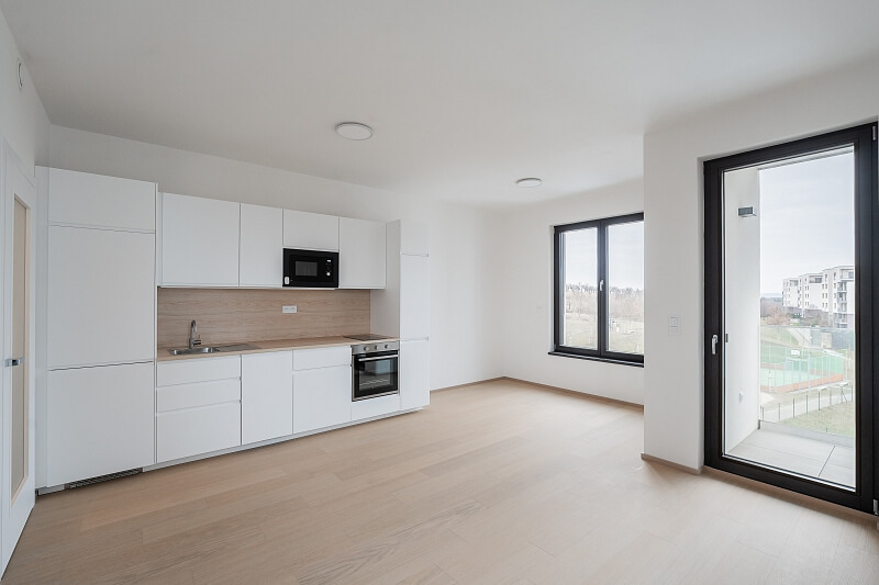 V třešňovce, Hrdlořezy - Prague 9 | Rent, Apartment Studio (1+kk), 37 m²