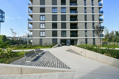 Sokolova, Karlín - Prague 8 | Rent, Apartment One-bedroom (2+kk), 83 m²