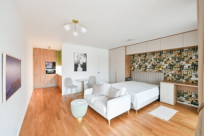 Seifertova, Žižkov - Prague 3 | Rent, Apartment Studio (1+kk), 45 m²