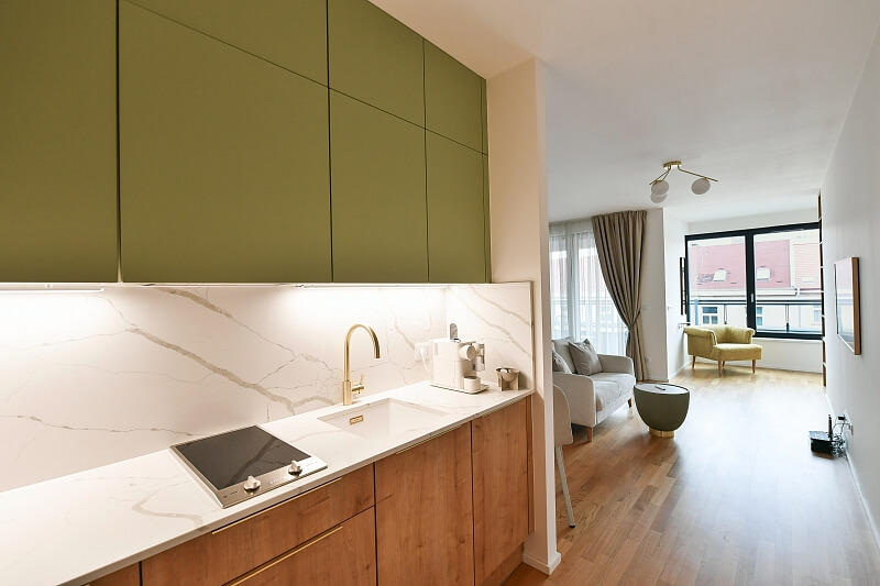 Seifertova, Žižkov - Prague 3 | Rent, Apartment Studio (1+kk), 45 m²