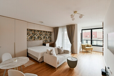 Seifertova, Žižkov - Praha 3 | Pronájem, Byt 1+kk, 45 m²