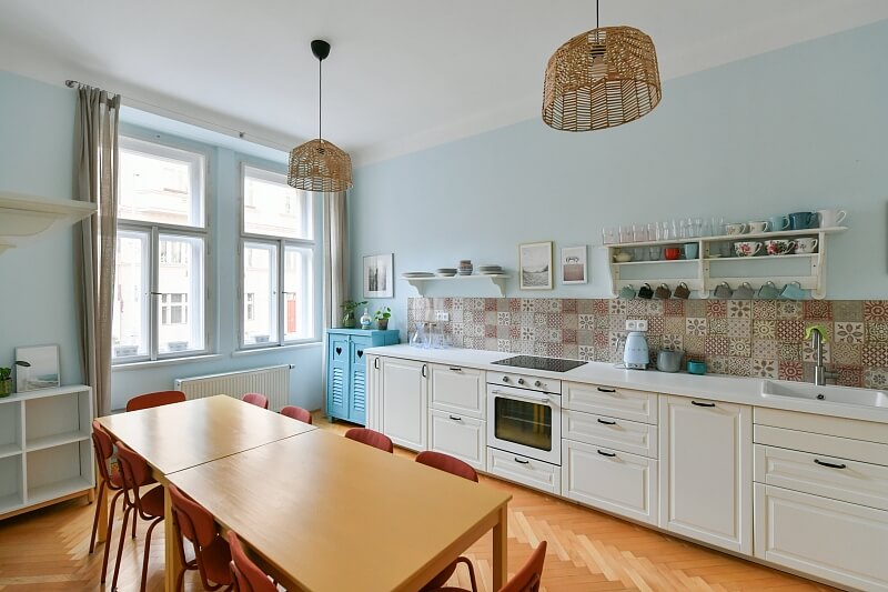 Kubelíkova, Žižkov - Prague 3 | Rent, Apartment One-bedroom (2+1), 83 m²