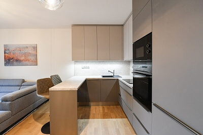 Mezi vodami, Modřany - Prague 4 | Rent, Apartment One-bedroom (2+kk), 66 m²
