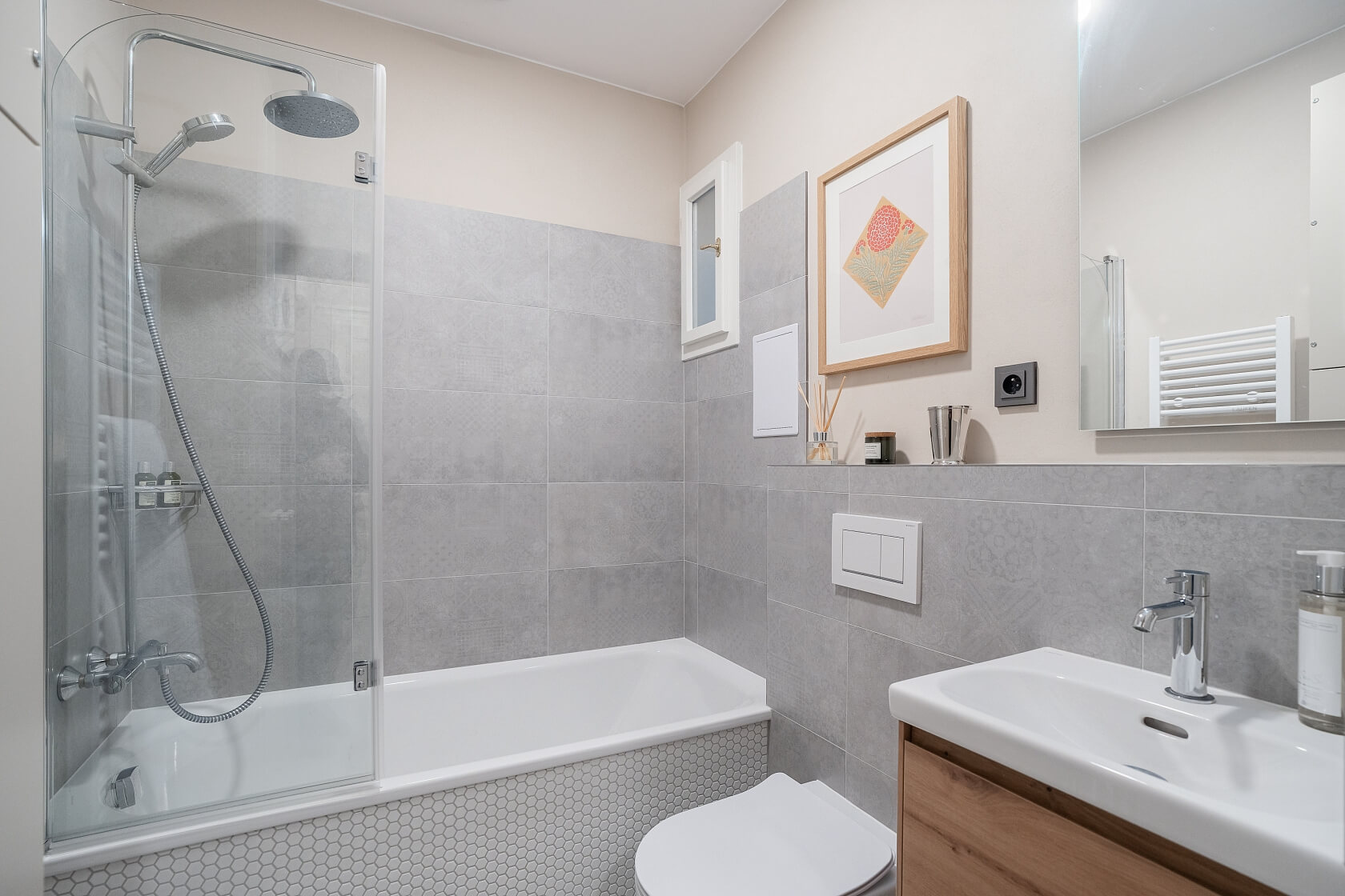 Perunova, Vinohrady - Prague 3 | Rent, Apartment One-bedroom (2+kk), 49 m²