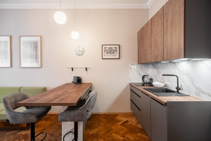 Perunova, Vinohrady - Prague 3 | Rent, Apartment One-bedroom (2+kk), 49 m²