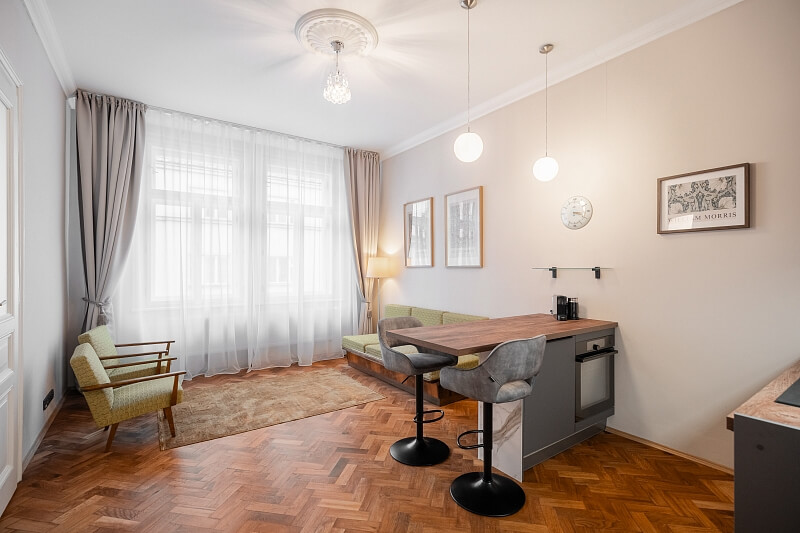 Perunova, Vinohrady - Praha 3 | Pronájem, Byt 2+kk, 49 m²