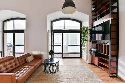 Šaldova, Karlín - Prague 8 | Rent, Apartment One-bedroom (2+kk), 94 m²