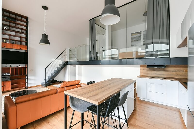 Šaldova, Karlín - Prague 8 | Rent, Apartment One-bedroom (2+kk), 94 m²
