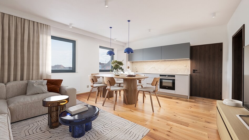 24. dubna, Želešice - Brno-venkov | Sale, Apartment Two-bedroom (3+kk), 64 m²