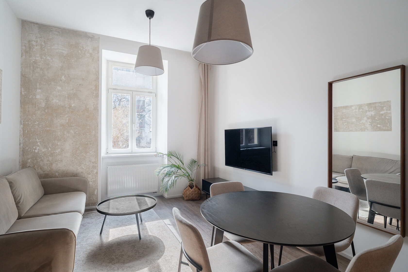 Ostrovského, Smíchov - Prague 5 | Rent, Apartment One-bedroom (2+kk), 46 m²