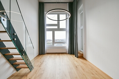 Fafkových, Vysočany - Prague 9 | Rent, Apartment One-bedroom (2+kk), 102 m²