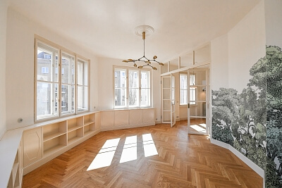 Zelená, Bubeneč - Praha 6 | Pronájem, Byt 2+1, 70 m²