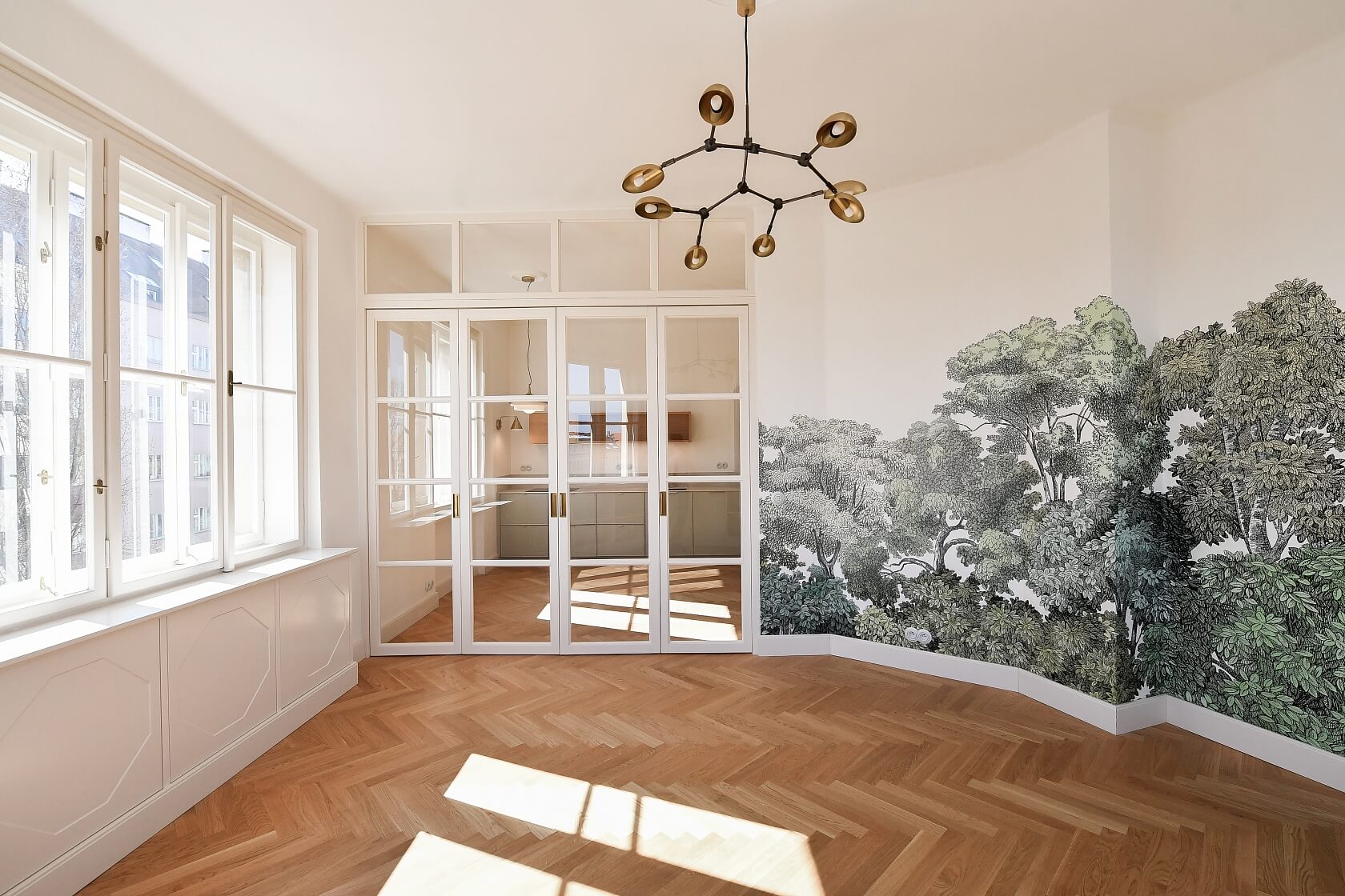 Zelená, Bubeneč - Prague 6 | Rent, Apartment One-bedroom (2+1), 70 m²