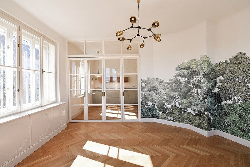 Zelená, Bubeneč - Praha 6 | Pronájem, Byt 2+1, 70 m²