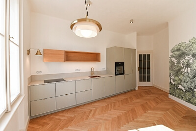 Zelená, Bubeneč - Prague 6 | Rent, Apartment One-bedroom (2+1), 70 m²