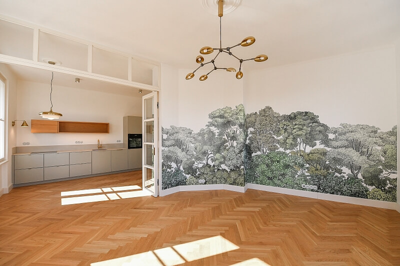 Zelená, Bubeneč - Prague 6 | Rent, Apartment One-bedroom (2+1), 70 m²