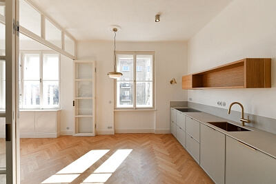 Zelená, Bubeneč - Prague 6 | Rent, Apartment One-bedroom (2+1), 70 m²