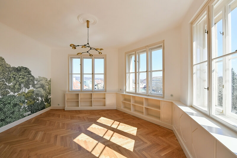 Zelená, Bubeneč - Prague 6 | Rent, Apartment One-bedroom (2+1), 70 m²