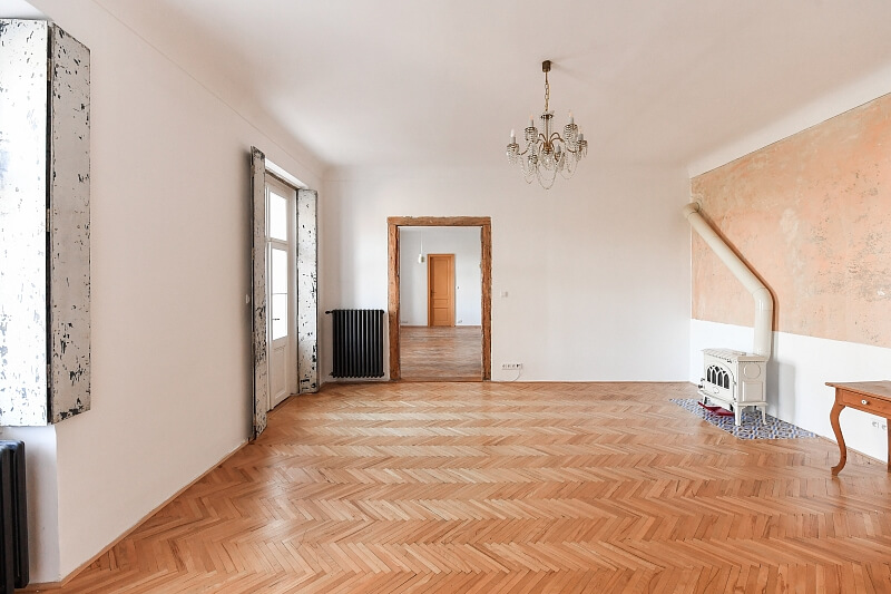U Nikolajky, Smíchov - Prague 5 | Rent, Apartment Three-bedroom (4+1), 175 m²