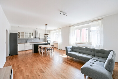 Zelená, Dejvice - Prague 6 | Rent, Apartment Two-bedroom (3+kk), 84 m²
