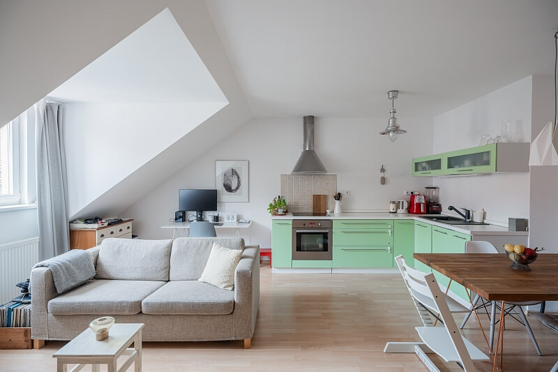 Sochařská, Bubeneč - Praha 7 | Pronájem, Byt 2+kk, 98 m²