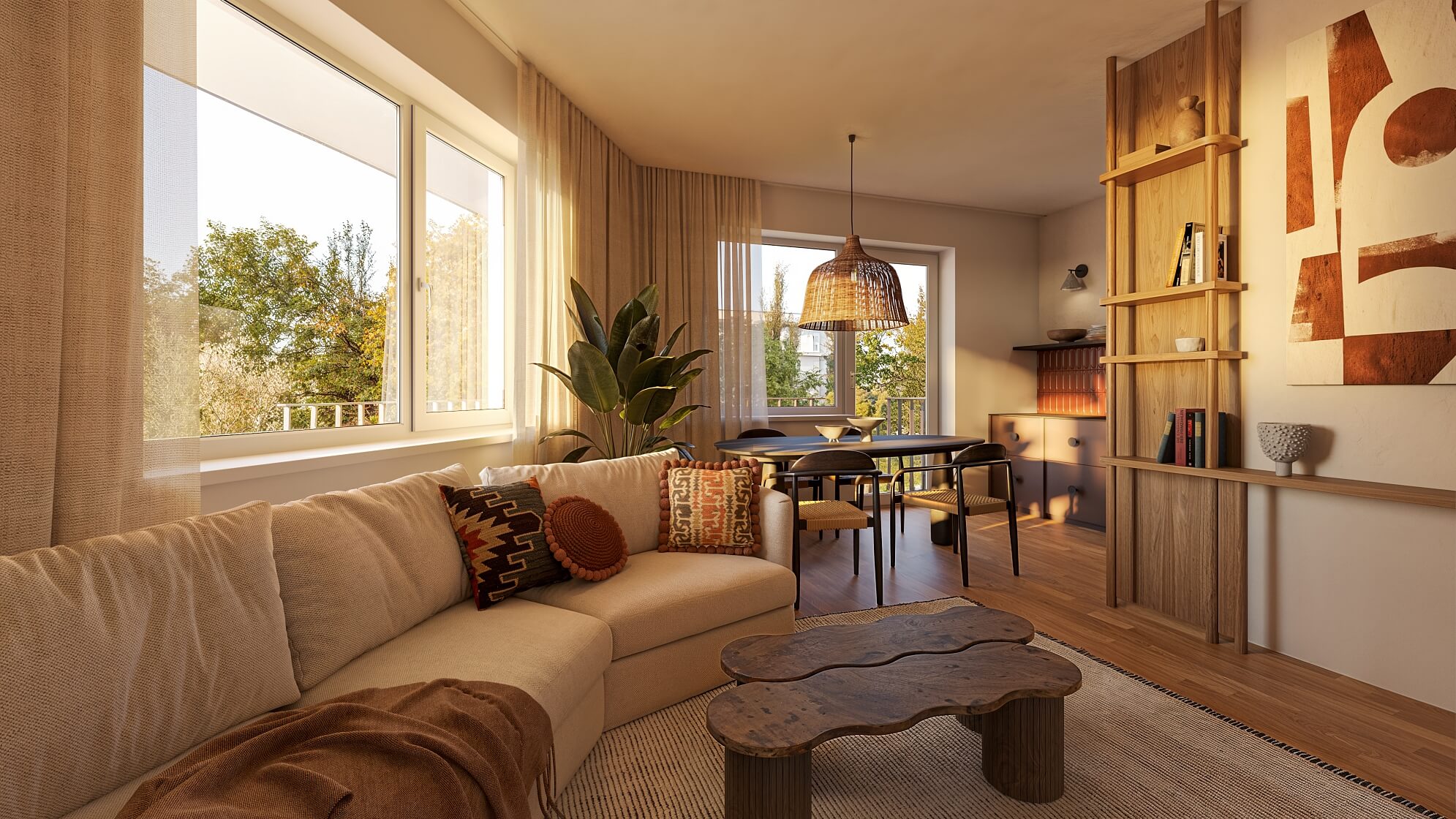 Africká, Vokovice - Praha 6 | Prodej, Byt 2+kk, 57 m²