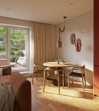 Africká, Vokovice - Prague 6 | Sale, Apartment Studio (1+kk), 42 m²