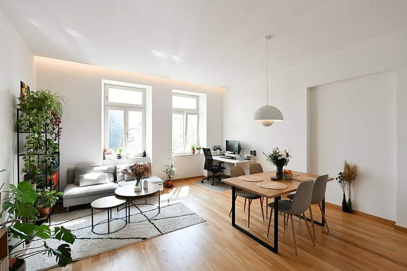 Dykova, Vinohrady - Prague 10 | Rent, Apartment One-bedroom (2+kk), 66 m²
