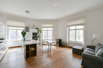 Plzeňská, Smíchov - Prague 5 | Rent, Apartment Two-bedroom (3+kk), 80 m²