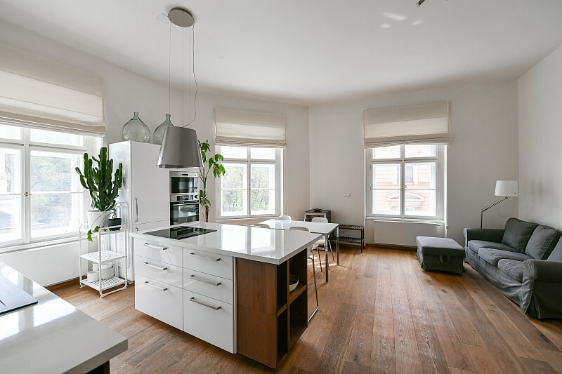 Plzeňská, Smíchov - Prague 5 | Rent, Apartment Two-bedroom (3+kk), 80 m²