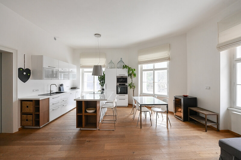 Plzeňská, Smíchov - Prague 5 | Rent, Apartment Two-bedroom (3+kk), 80 m²