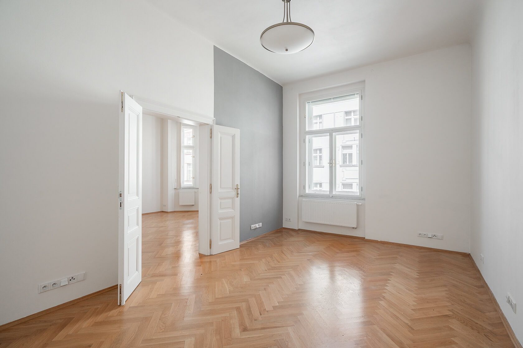 Moravská, Vinohrady - Prague 2 | Rent, Apartment One-bedroom (2+1), 88 m²