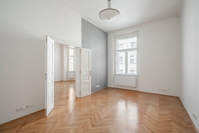 Moravská, Vinohrady - Prague 2 | Rent, Apartment One-bedroom (2+1), 88 m²