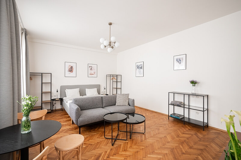 Konviktská, Staré Město - Prague 1 | Rent, Apartment Studio (1+1), 39 m²