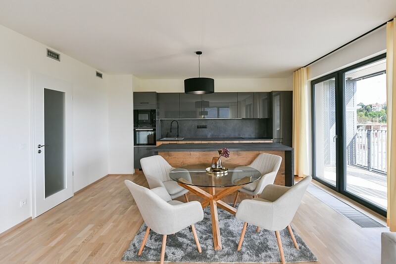 Mezi vodami, Modřany - Prague 4 | Rent, Apartment Two-bedroom (3+kk), 106 m²