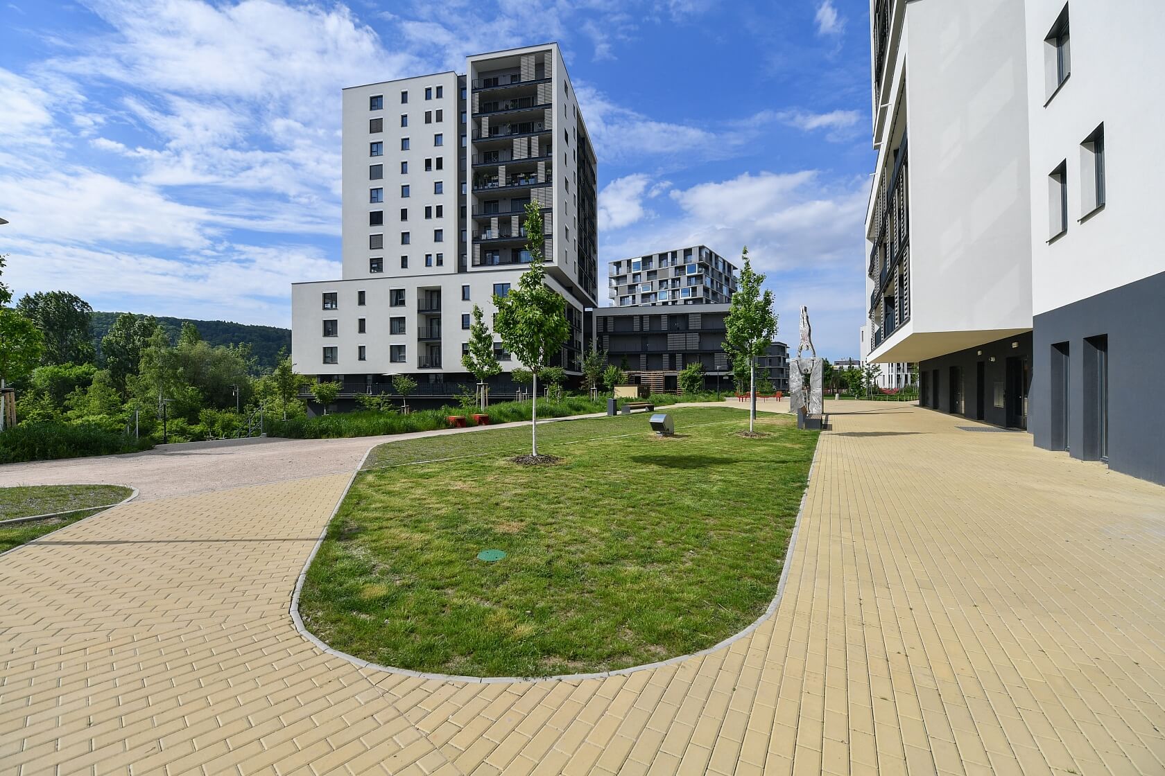 Mezi vodami, Modřany - Prague 4 | Rent, Apartment Two-bedroom (3+kk), 106 m²