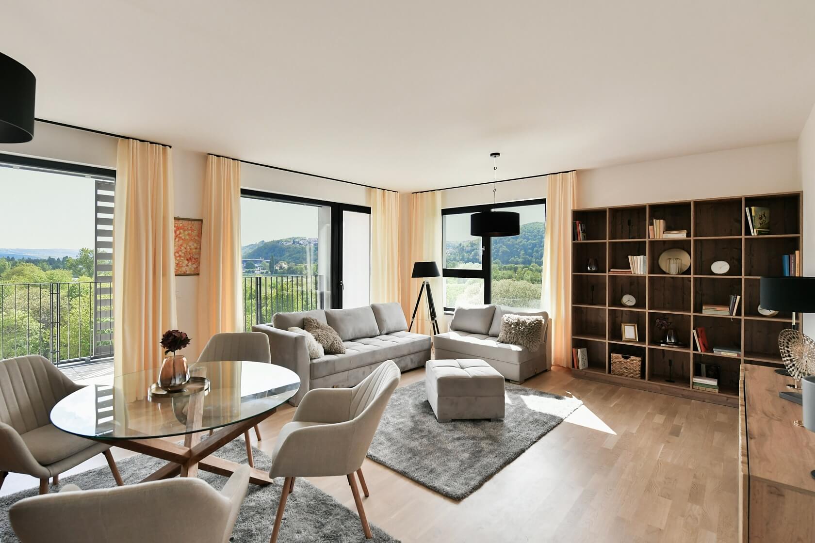 Mezi vodami, Modřany - Prague 4 | Rent, Apartment Two-bedroom (3+kk), 106 m²